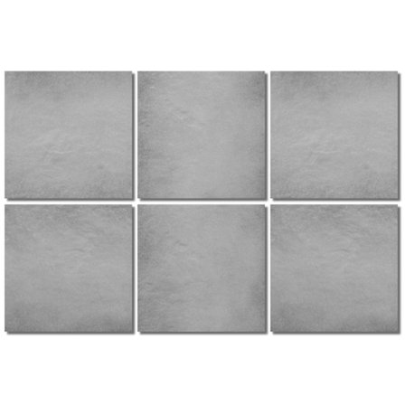 Grå betong Kakeldekor 12-pack