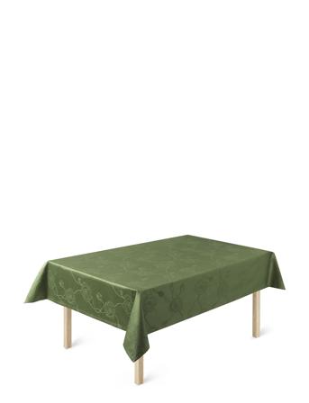 Hammershøi Poppy Damaskdug 150X320 Cm Grøn Home Textiles Kitchen Textiles Tablecloths & Table Runners Green Kähler