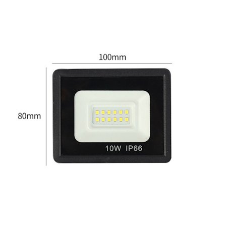 LED Projektør Udvendig Lys COOL WHITE 10W 10W