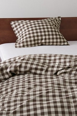 Jotex - Poszewka Na Poduszkę Ekologiczna Brazowy/bezowy - LAUREN - Kup Poszewki na poduszki firmy Jotex