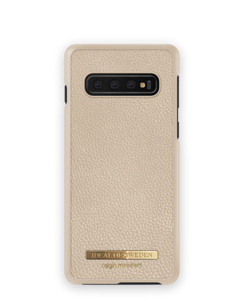 Pebbled Case Galaxy S10 Beige