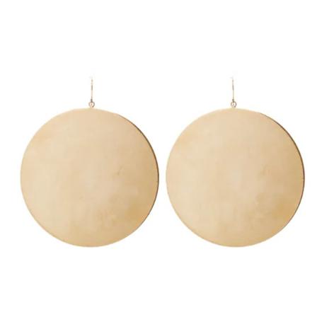 Saint Laurent Vintage, Pre-owned Metal earrings Geel, Dames, Maat:ONE Size