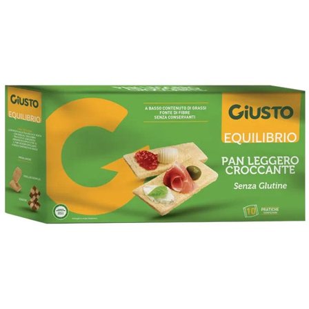 Giusto Equilibrio Senza Glutine Pan Leggero Croccante 250g