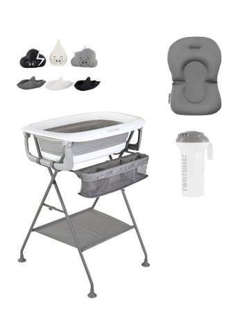 Twistshake Twistshake Luxury Bath Kit - Grey - ONE SIZE