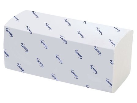 Lyreco Pappershandduk singlefold 2-lagers vit 3800/fp - Lyreco - Städ och hygien > Toalettpapper och torkpapper > Pappershanddukar