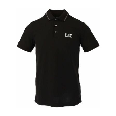 Emporio Armani EA7 Polo shirt Sort, Herre