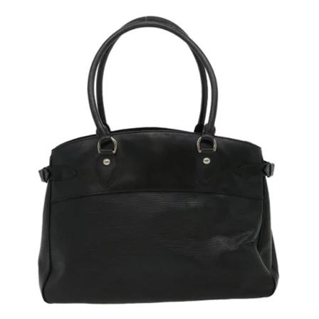 Louis Vuitton Vintage, Pre-owned Leather handbags Zwart, Dames, Maat:ONE Size