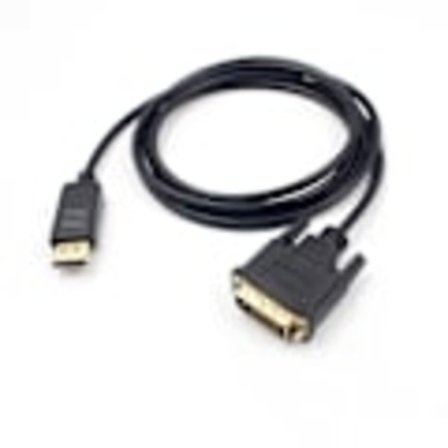 1,8 m Displayport DP hane till DVI kabeladapter 24+1 pin kärnkabel HD 1080P