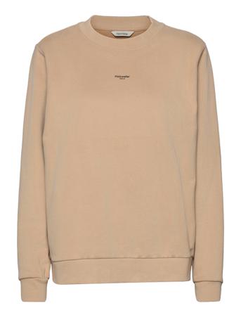 W. Oslo Crew 22-02 Sweat-shirt Genser Beige HOLZWEILER