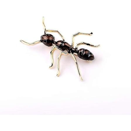 Livlig Myre Brosje Emalsk Søt Insekt Dyr Brosje Pins Klær Veske Tilbehør Smykker