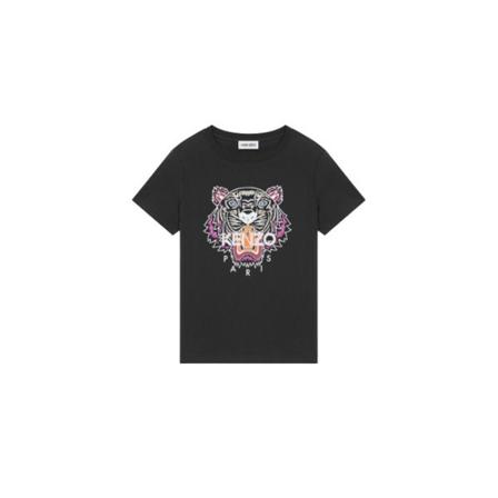Kenzo, T-Shirts Zwart, Dames, Maat:S
