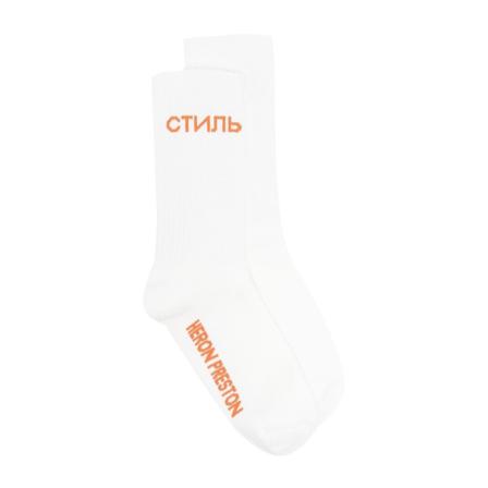 Heron Preston Socks Hvid, Herre Strømper