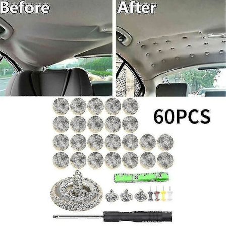 60 kpl/pakkaus Roikkuva Kattoverhoilu Auto Solki Auto Katto Tappi Kiinnitys Napsautus Katto Korjaus