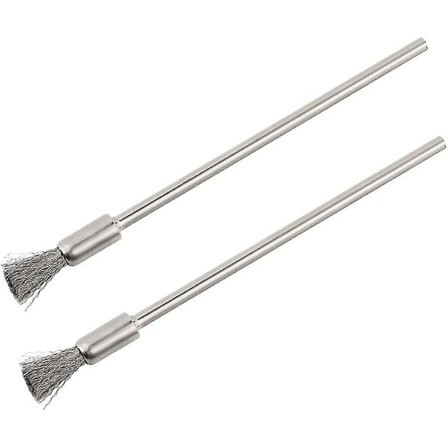 6 stk. 10 cm rustfrit stålbørste til rengøring af rustfjerner