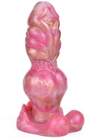 Pink Alien Jixaxe Dildo 22,5 cm Dragon dildo - Blushme.se