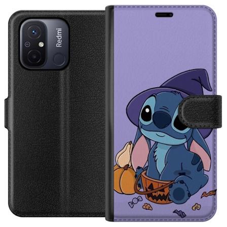 Xiaomi Redmi 12C Lompakkokotelo Stitch noita