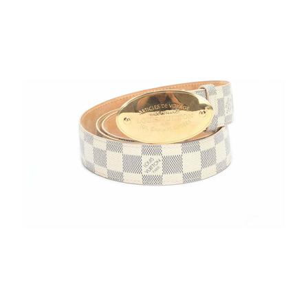 Louis Vuitton Vintage, Pre-owned Belts Wit, Dames, Maat:ONE Size