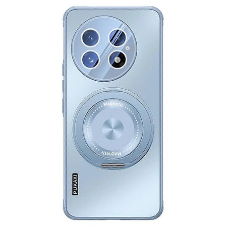 Cover til OnePlus 13 Kompatibel med MagSafe Stativ TPU PC Varmeafledning Telefon Cover - Blå