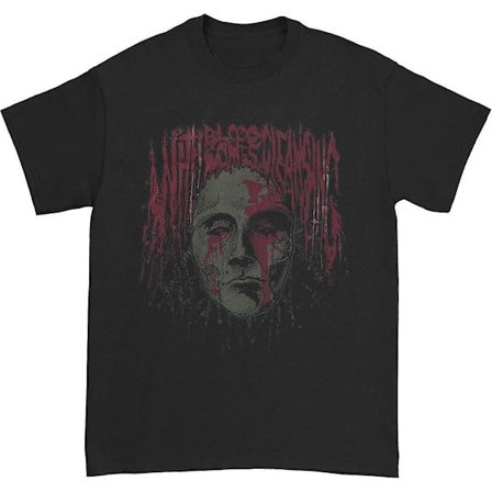Med Blood Comes Cleansing Bloody Face T-shirt