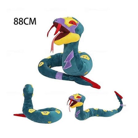 88cm Seviper Pokemon Pehmolelut Anime-nukke Tyyny Sarjakuva Eläinkäärme Pokémon Pehmo Kawaii Täytetty lahja lasten syntymäpäiväksi