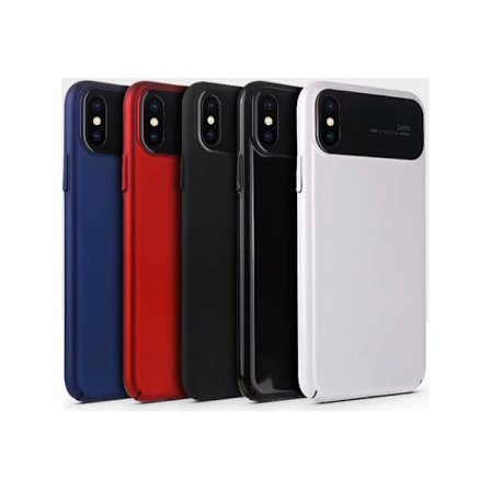 iPhone X Ultratunnt Stötdämpande Skal Blanc