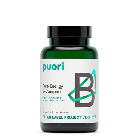 Puori Pure Energy B - Complex, Helse & Madvarer, Vitaminer, B-vitamin