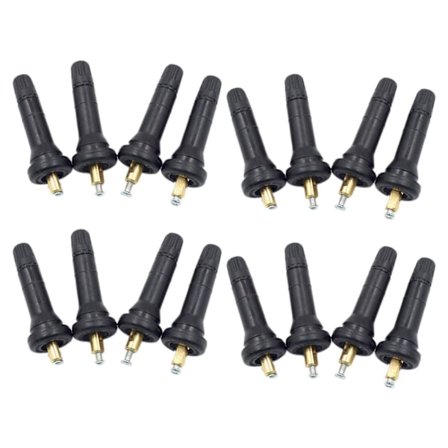 16 st Däcktrycksensor TPMS Ventil Stammunstycke För