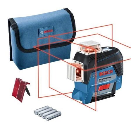 BOSCH PROFESSIONAL GLL 3-80 C linjelasernivå (batteriversion)