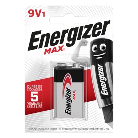 Energizer Max Batteri 9 V, Elfordeling & strømforsyning