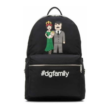 Dolce & Gabbana Rugzaks , Zwart , Heren , Maat: ONE Size Rugzakken