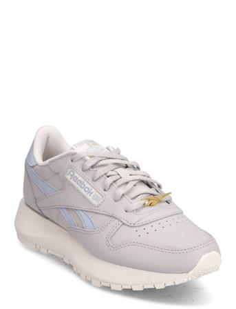 Classic Leather Sp Lave Sneakers Grå Reebok Classics*Betinget Tilbud