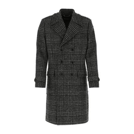 Dolce & Gabbana, Trenchcoat Szary, Mężczyzna, Rozmiar: L