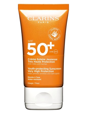 Clarins Youth-Protecting Sunscreen Very High Protection Spf50 Face - Nude - 50 ml