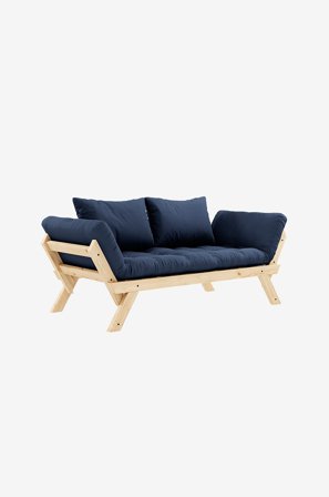 Karup Design - Lounge-bäddsoffa Bebop Natur Bas - Blå - Bäddsoffor - Från Homeroom
