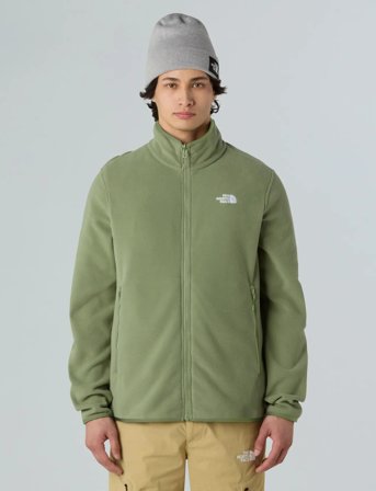 The North Face M Glacier Fleece Jacket - Green - S
