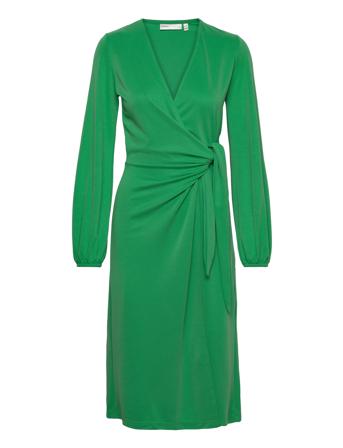 Catjaiw Wrap Dress Green InWear