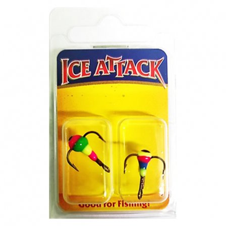 Ice Attack Ice Jig Hook (2pcs) - #12