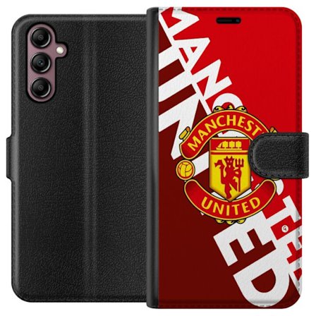Kompatibelt Lommeboketui til Samsung Galaxy A14 5G Manchester United FC