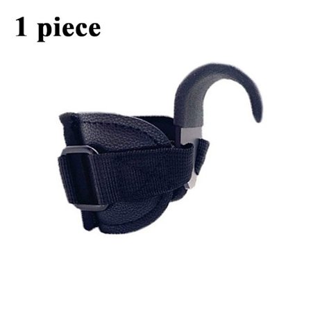 2 st Män Viktlyftning Krokar Pull-Ups Grepp Crossfit Lyftning handledsskydd Pads Vikt Styrketräning Lyftkrokar Fitness Handskar