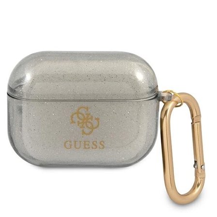 Guess GUAPUCG4GK AirPods Pro-skydd svart/svart Glitter Collection