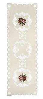 Broderikit Hardangerlöpare Rosenbuketter - Oehlenschläger