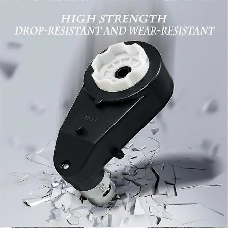 1 stk. Barnebil Gearkasse 550 12V Motor 40000RPM Elektrisk Motor med Gearkasse Høy Hastighet RS550