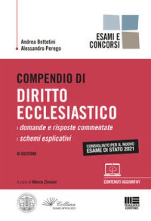 Compendio di diritto ecclesiastico. Con espansione online Andrea Bettetini