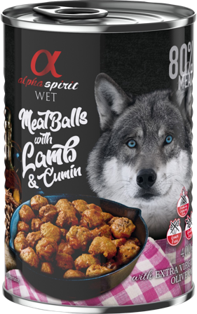Alpha Spirit Meat Balls with Lamb and Cumin 400 g