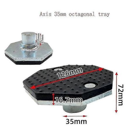 Billøfter Gummipude Løftebakke Højdeforhøjende Fødder Plus Høje Benpuder Solide Løftetilbehør