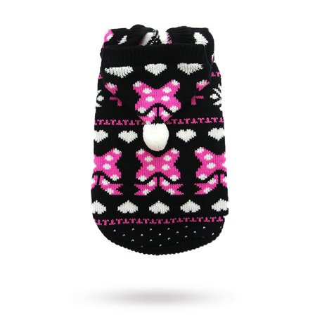 Urban Pup - Wonderland Hooded Sweater - Strikket Hundegenser - Hundegenser, hundvester & T-skjorter til hunder