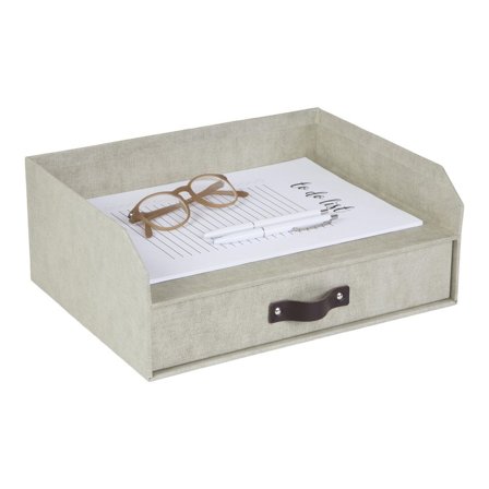 BIGSO BOX Skrivbordsförvaring Walter linne - Lyreco - Kontorsmaterial - Till skrivbordet - Blankettfack och Boxar
