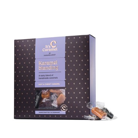 It ́s Caramel By Karamelleriet Karamel Blanding 630 g, Helse & Madvarer, Snacks, Karameller