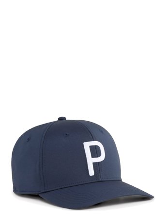 PUMA Golf Heritage P Tech Cap - Navy - ONE SIZE