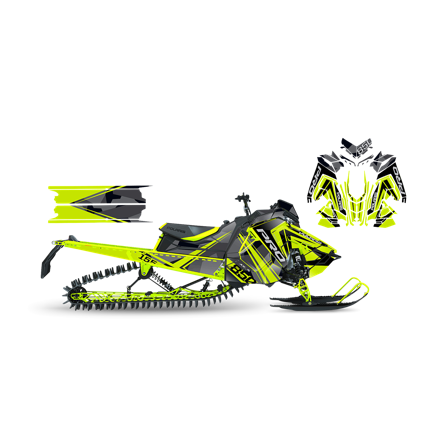 Tarrasarja SweTown Orak Lime - Polaris Axys 800 Switchback XCR 2018-2020